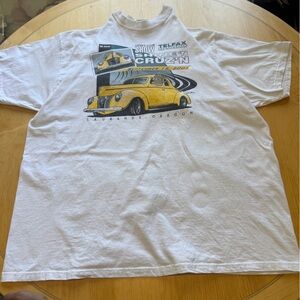 Vintage 2001 Cruzin Car Show Tee XXL La Grande Oregon Lions Club Hanes